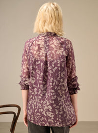 nile - Blouse with floral print