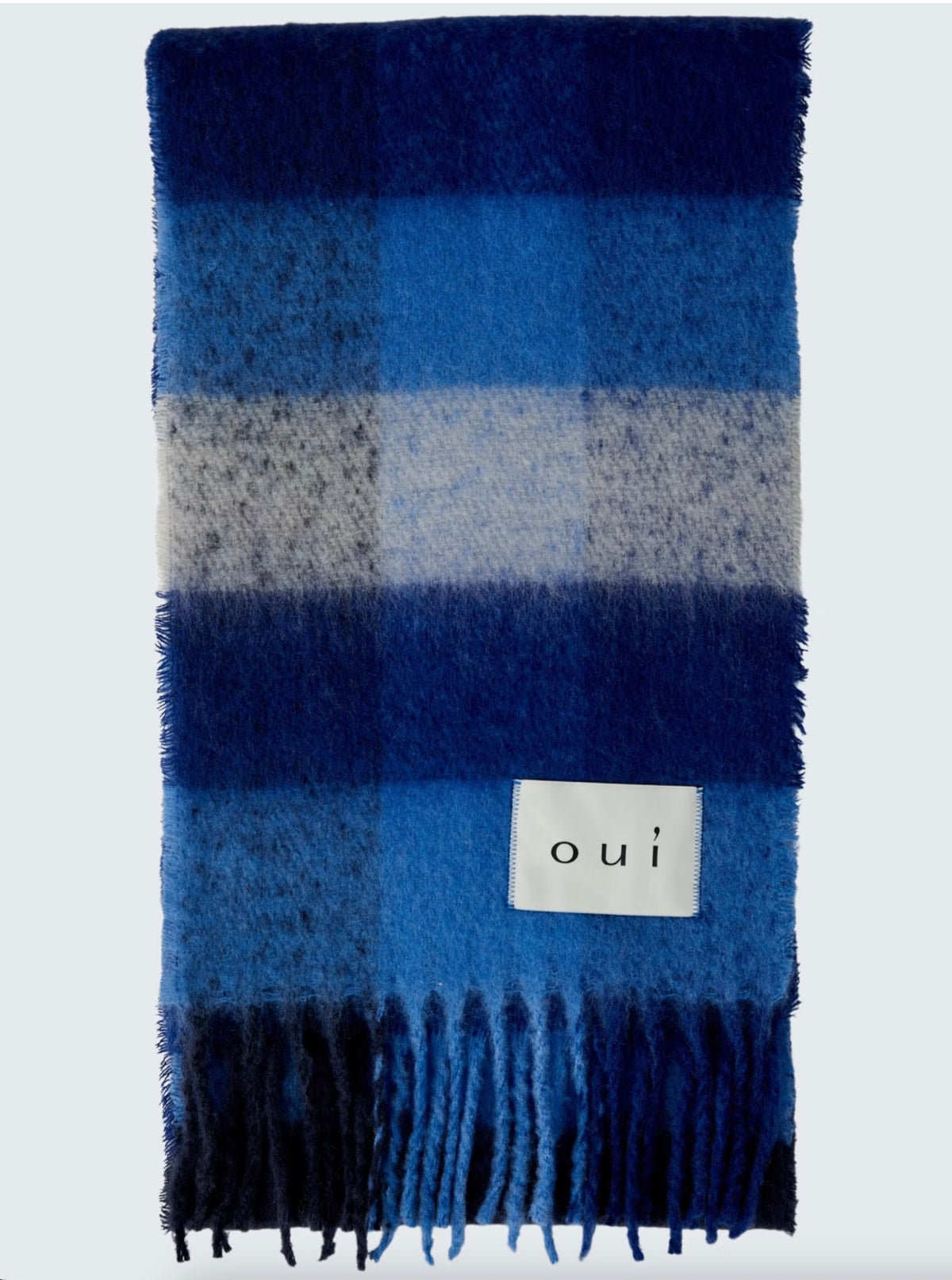 Oui - Scarf - Blue Blue