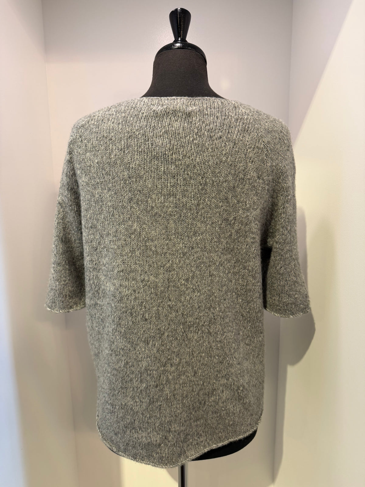 Grizas - Short Sleeve heathered Sweater