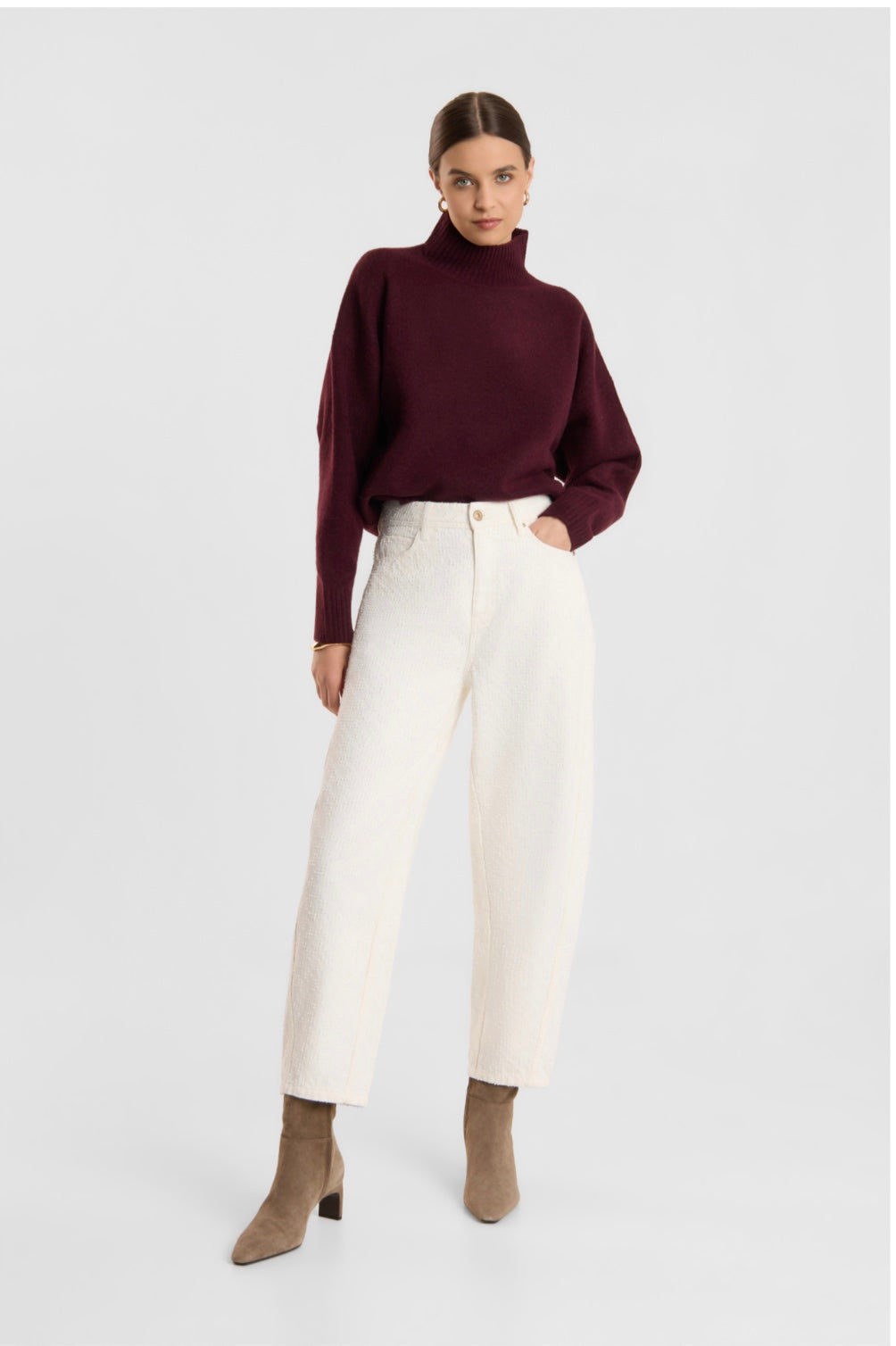 Raffaello Rossi - Hanni 7/8 Textured Jean