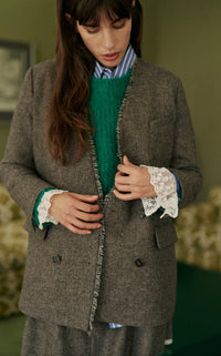 Indi & Cold - Brushed Effect Mohair Sweater