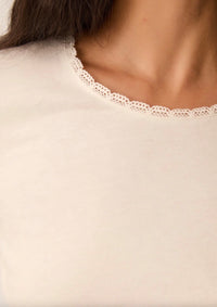 Des Petits Hauts - Izelie Creme T-Shirt