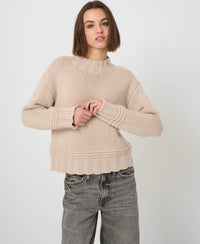 Repeat Cashmere - Chunky Cashmere Stand-Collar Sweater