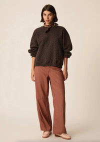 Des Petits Hauts - Sweatshirt Jacinthe Leopard