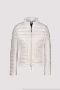 Monari - Quilted jacket with neoprene
