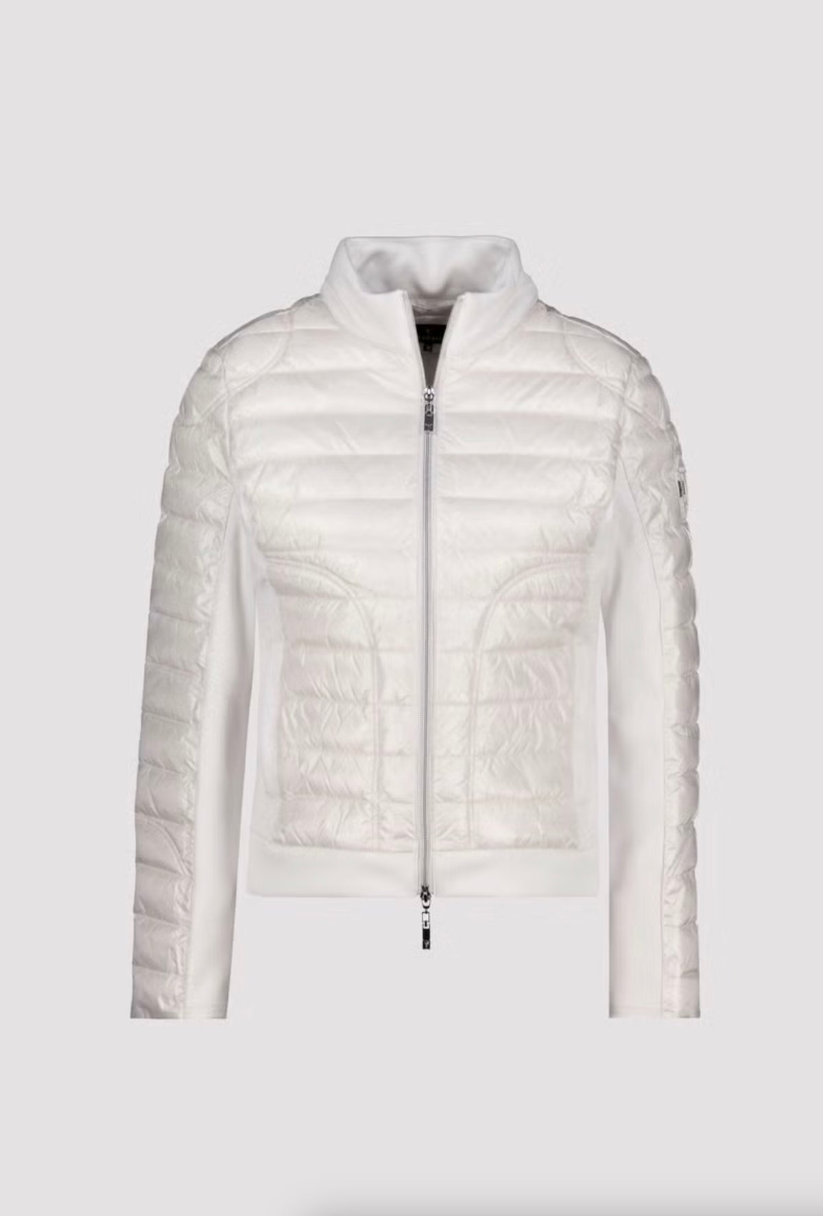 Monari - Quilted jacket with neoprene