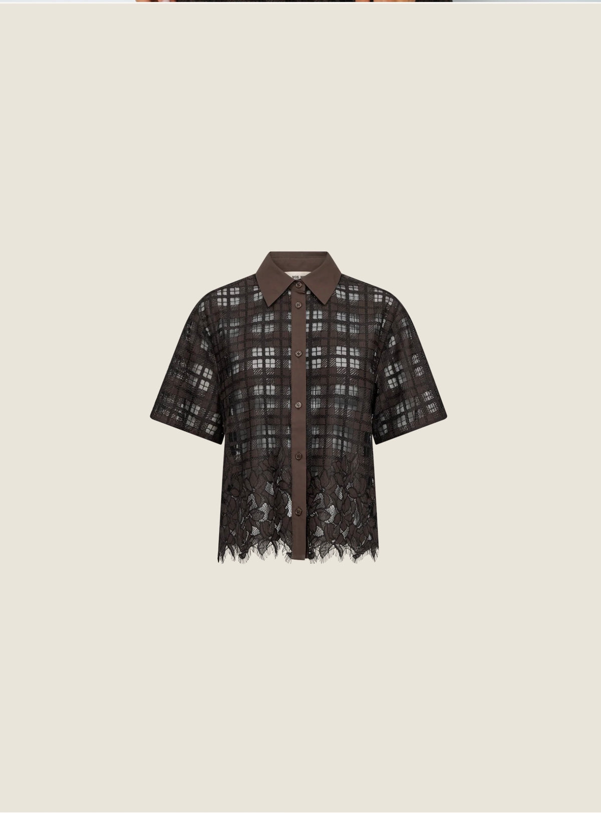 Mos Mosh - MMLia Checko Lace Shirt