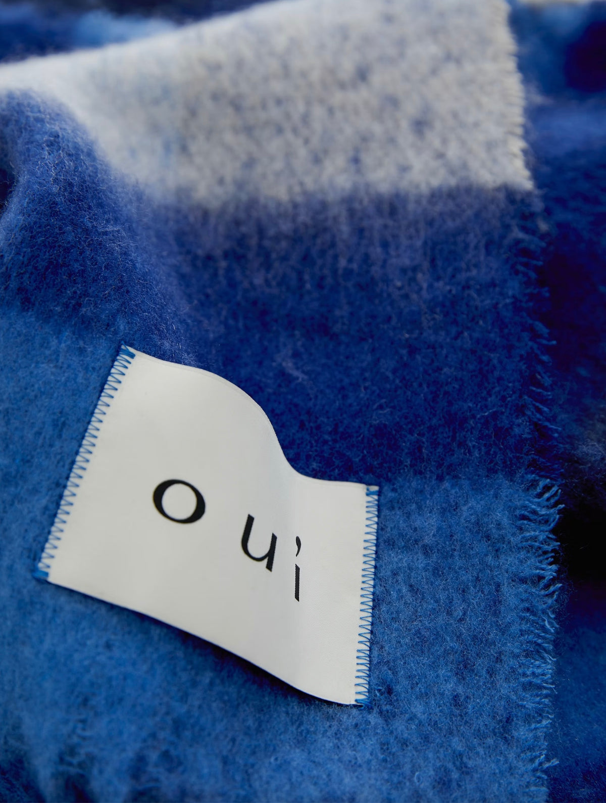 Oui - Scarf - Blue Blue