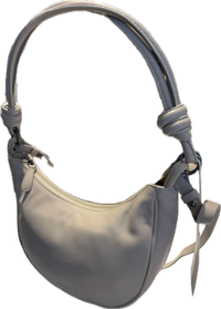 Indi & Cold - Cresent Shapped Leather Shoulder Bag