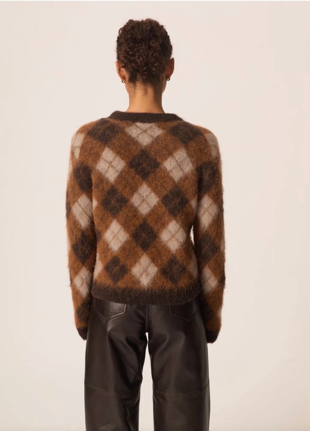 Des Petit Hauts - Jumper Come Argyle Ourson