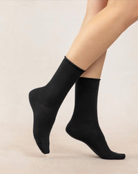 Bleuforet - Roll top wool socks