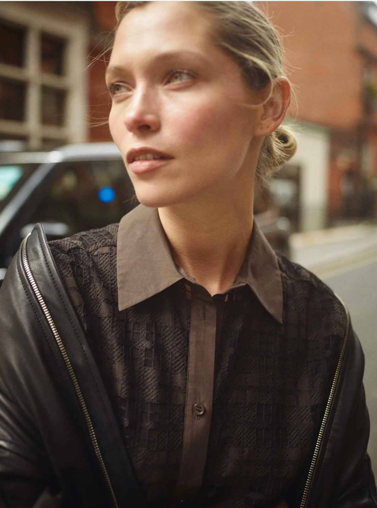 Mos Mosh - MMLia Checko Lace Shirt
