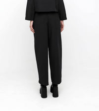 Ozai N Ku- Wide-Leg Pleated Trousers