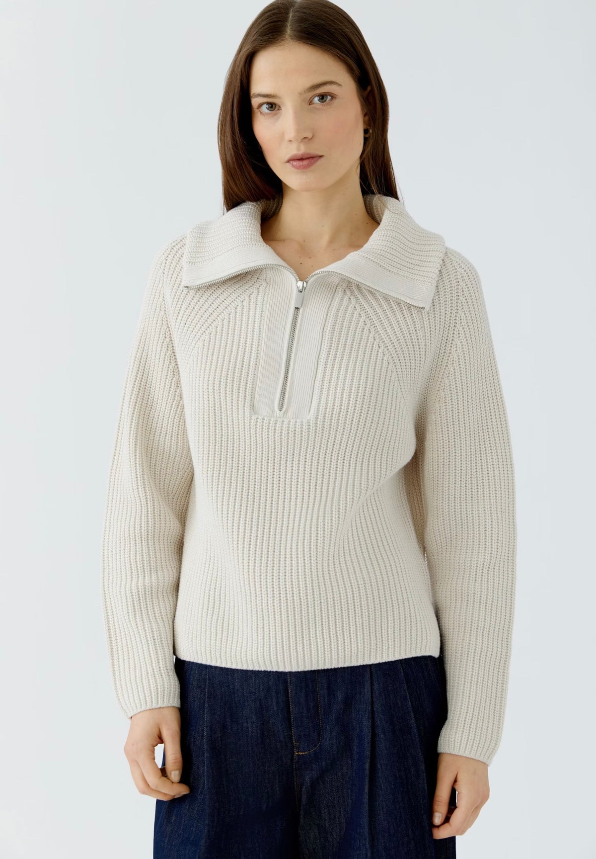 Oui - Half Zip Pullover