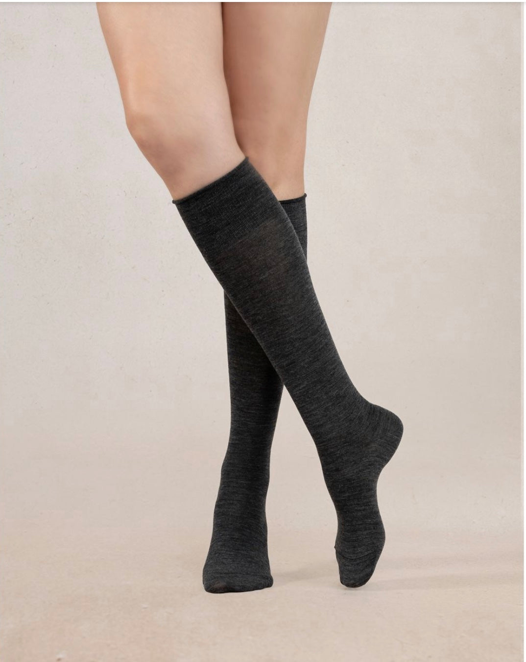 Bleuforet - Wool Knee-high Socks