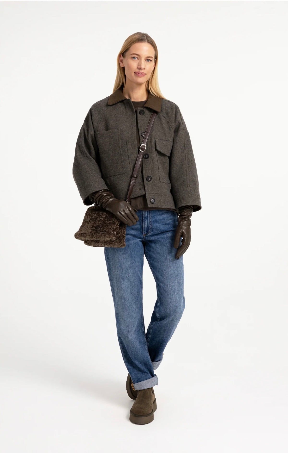 YaYa - Faux Fur Cross Body