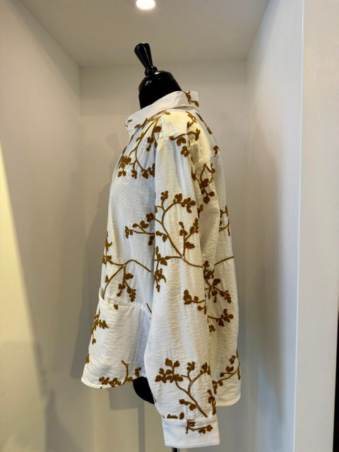Masai - Mainanne embroidered shirt