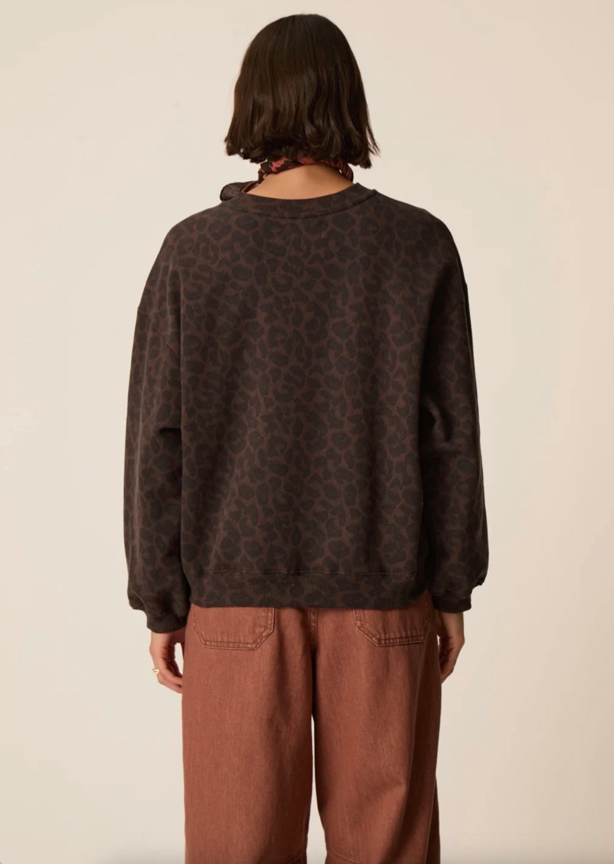 Des Petits Hauts - Sweatshirt Jacinthe Leopard
