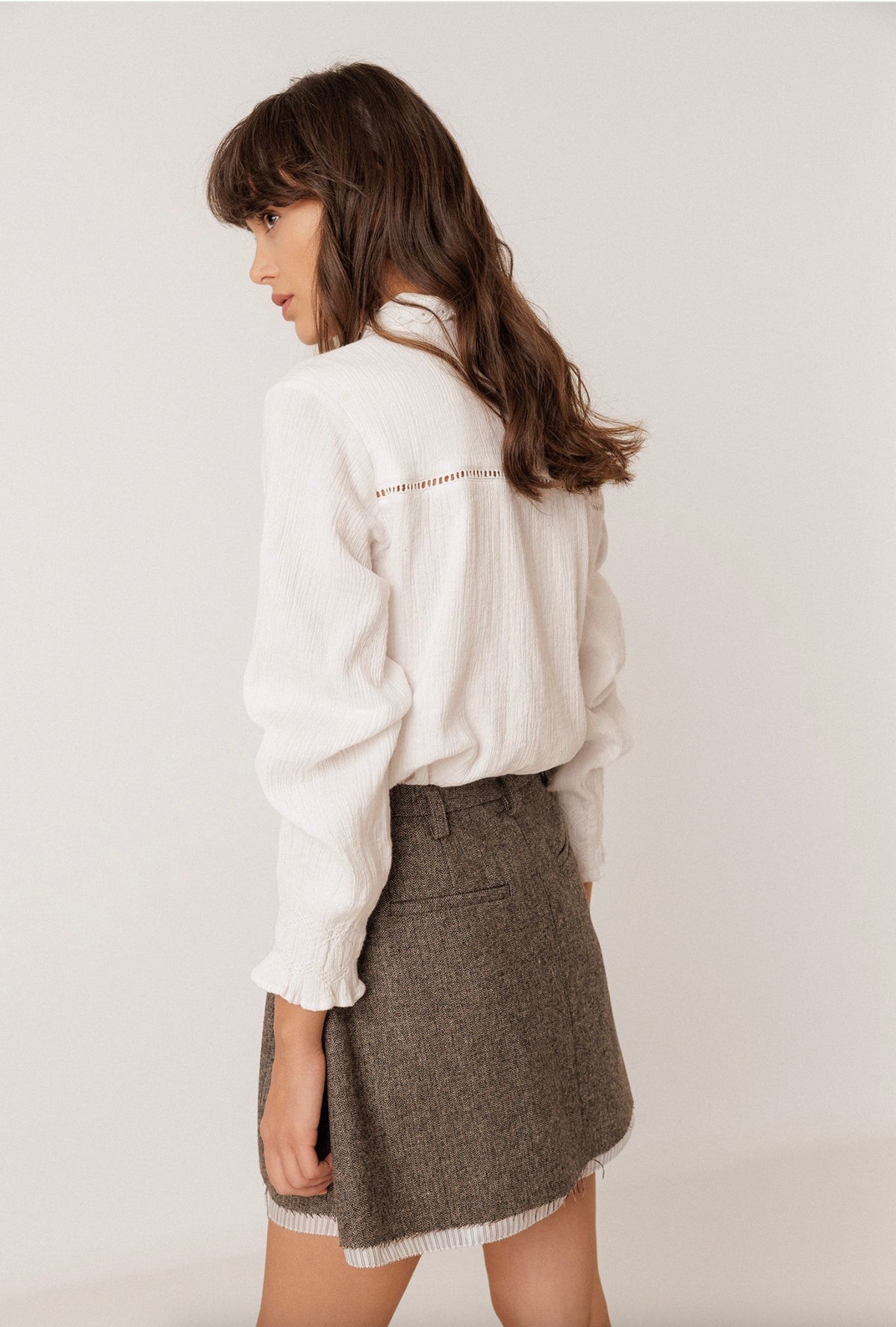 Indi & Cold - Romantic Double Gauze Shirt