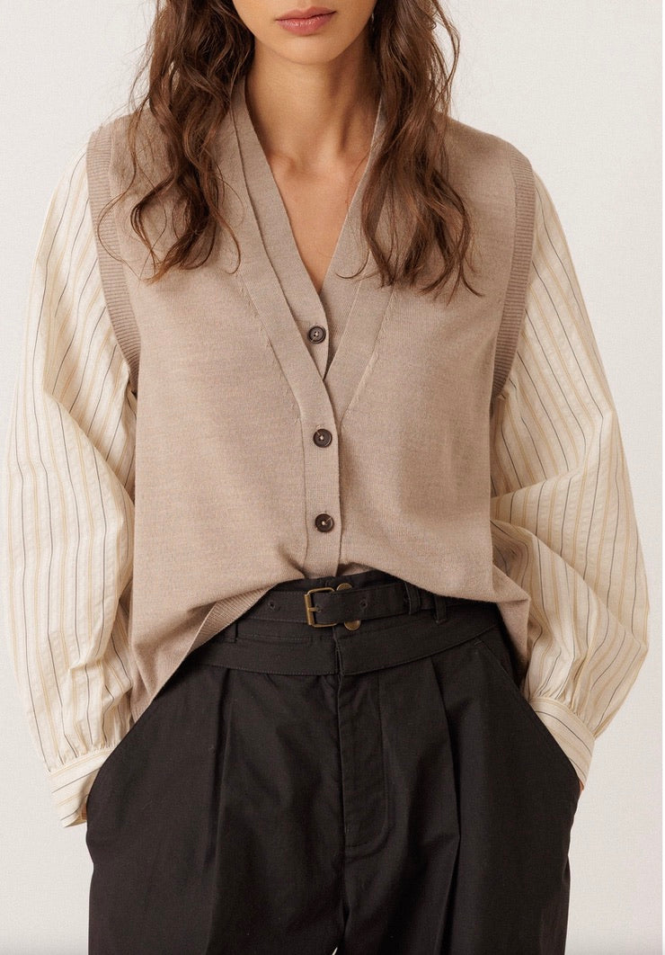 Indi & Cold - 100% MERINO DOUBLE-EFFECT JACKET