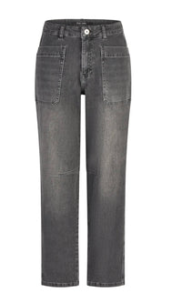 Marc Aurel - Utility-Style Barrel Jean