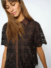 Mos Mosh - MMLia Checko Lace Shirt