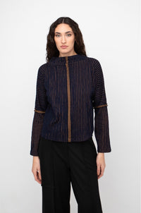 Ozai N Ku - Funnel Neck Top