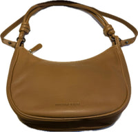 Indi & Cold - Cresent Shapped Leather Shoulder Bag