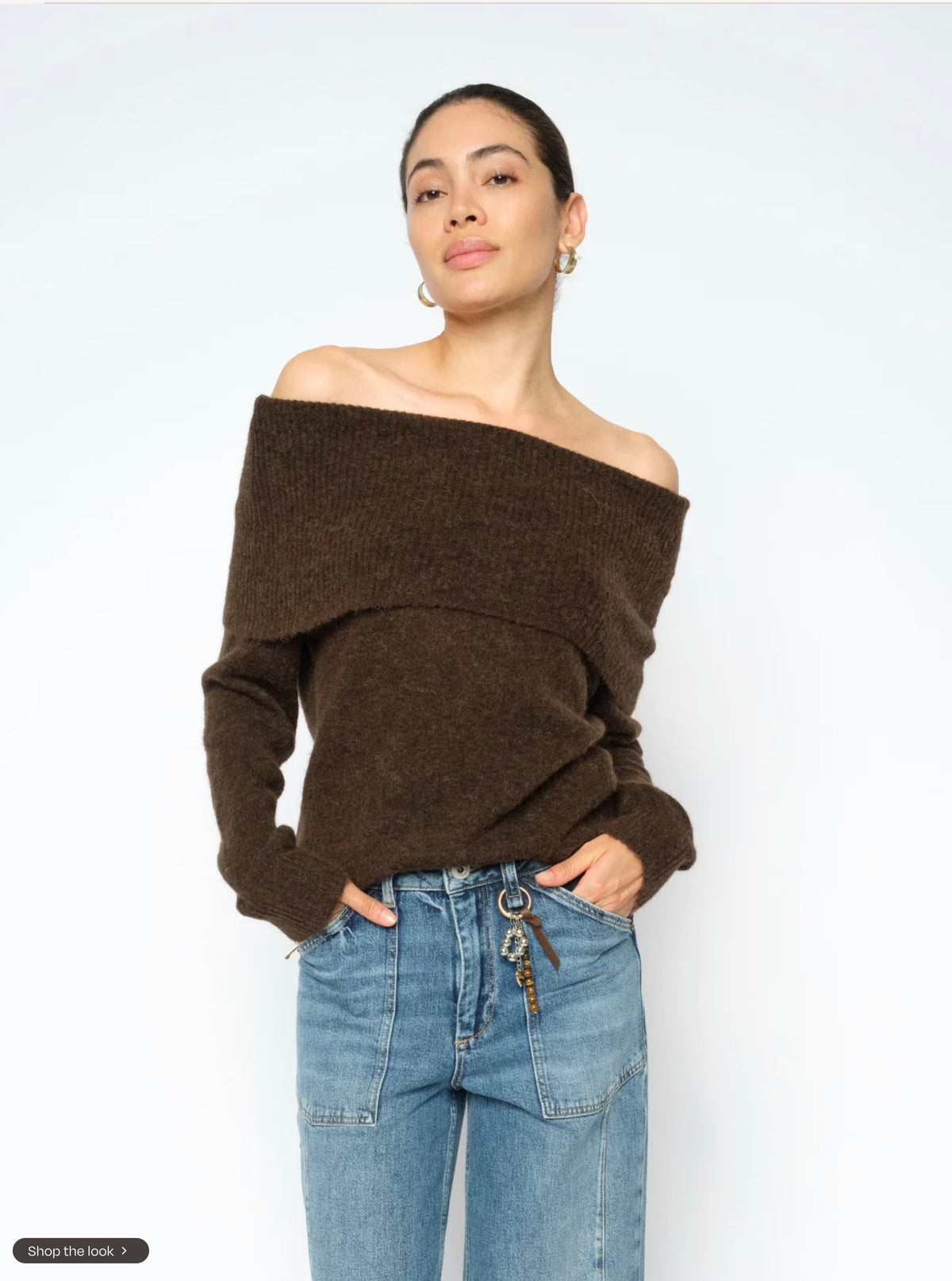 Mos Mosh - MMMape Off Shoulder Knit