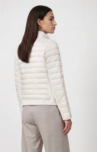 Monari - Quilted jacket with neoprene