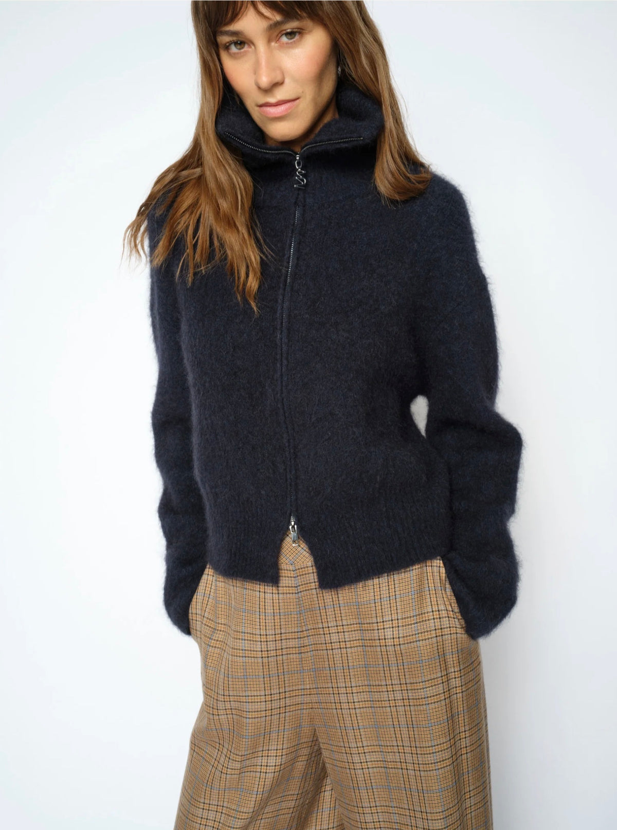 Mos Mosh - MMHulda Knit Zip Cardigan
