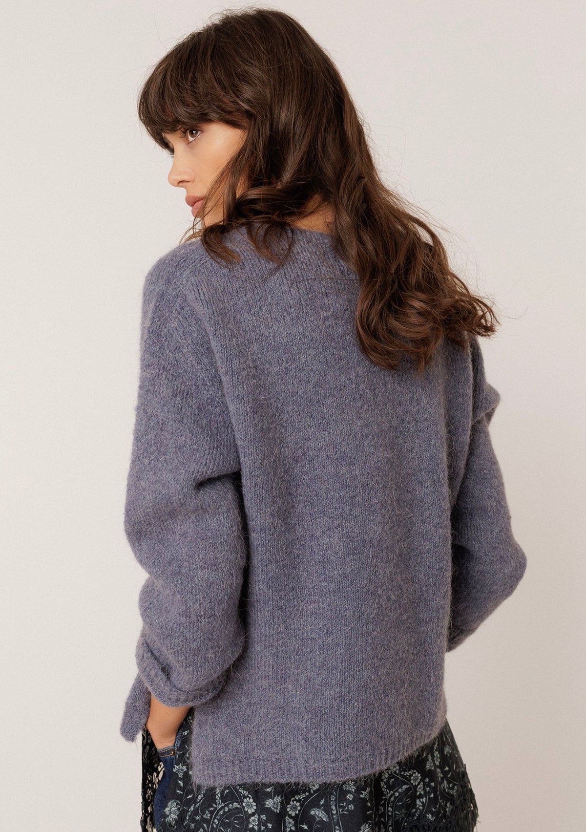 Indi & Cold - Sweater with Mohair