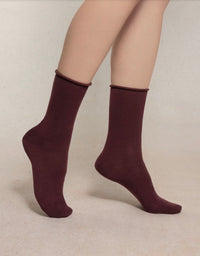 Bleuforet - Roll top wool socks