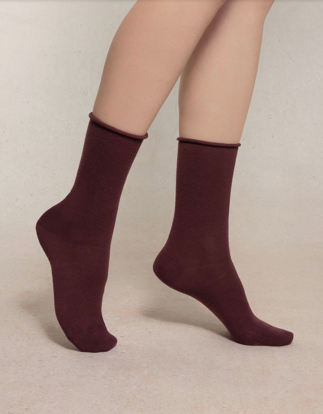 Bleuforet - Roll top wool socks