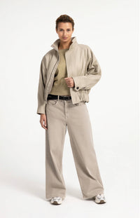 YaYa - Loose fit denim jean with special waistband