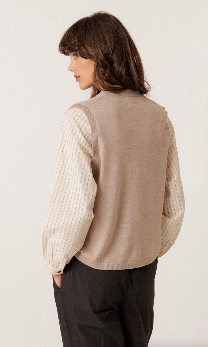 Indi & Cold - 100% MERINO DOUBLE-EFFECT JACKET