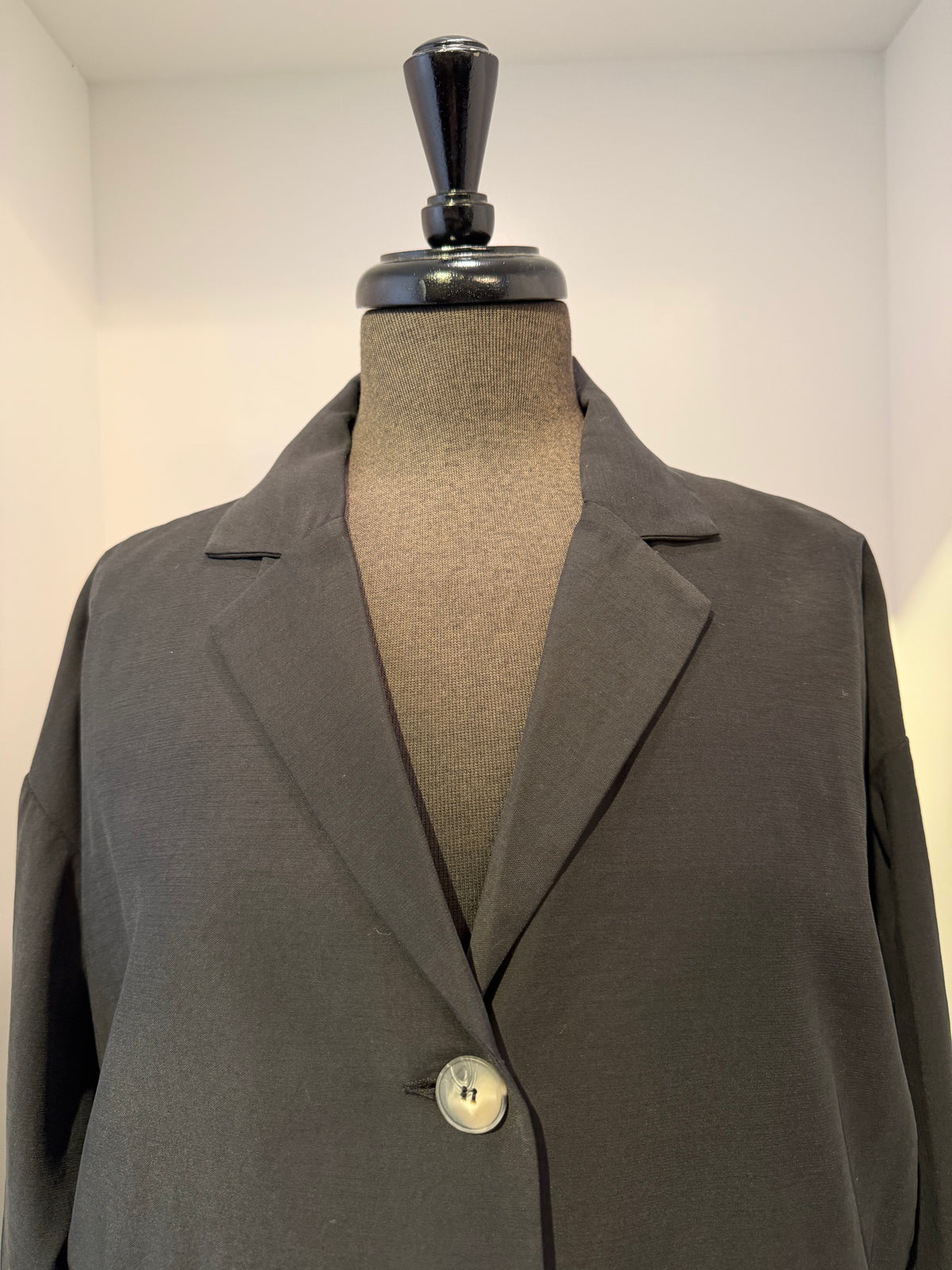 Ozai N Ku - 3 Button Black Jacket