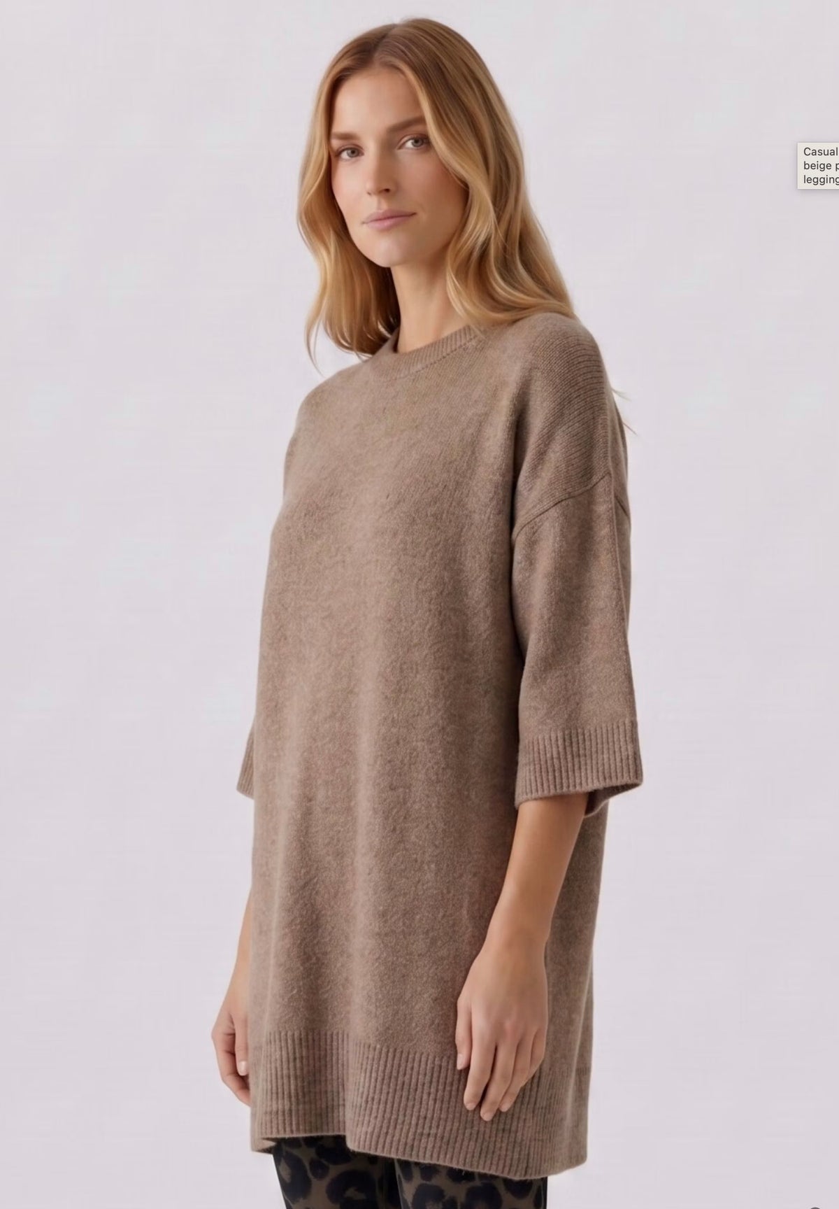Oui - Long Pullover