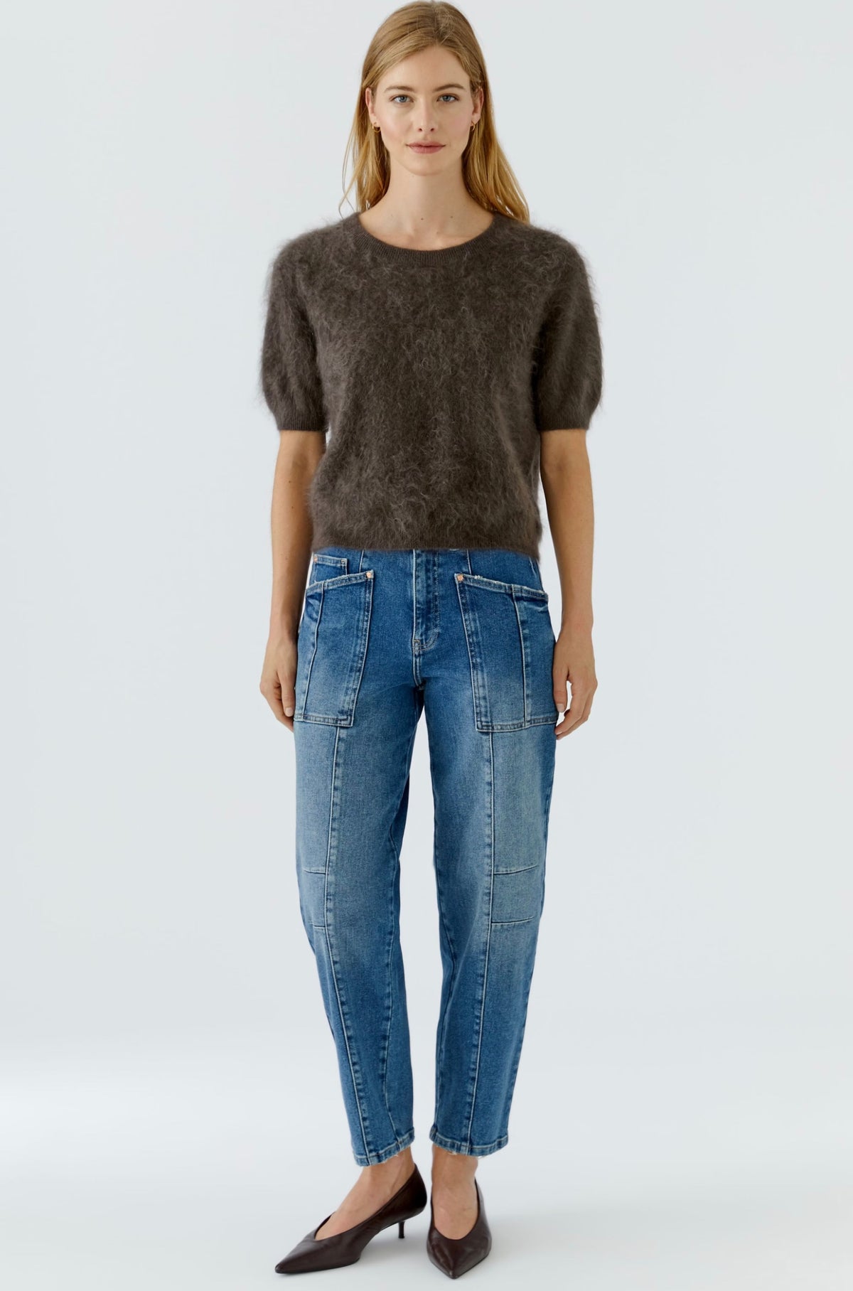 Oui - Half - Sleeve Pullover