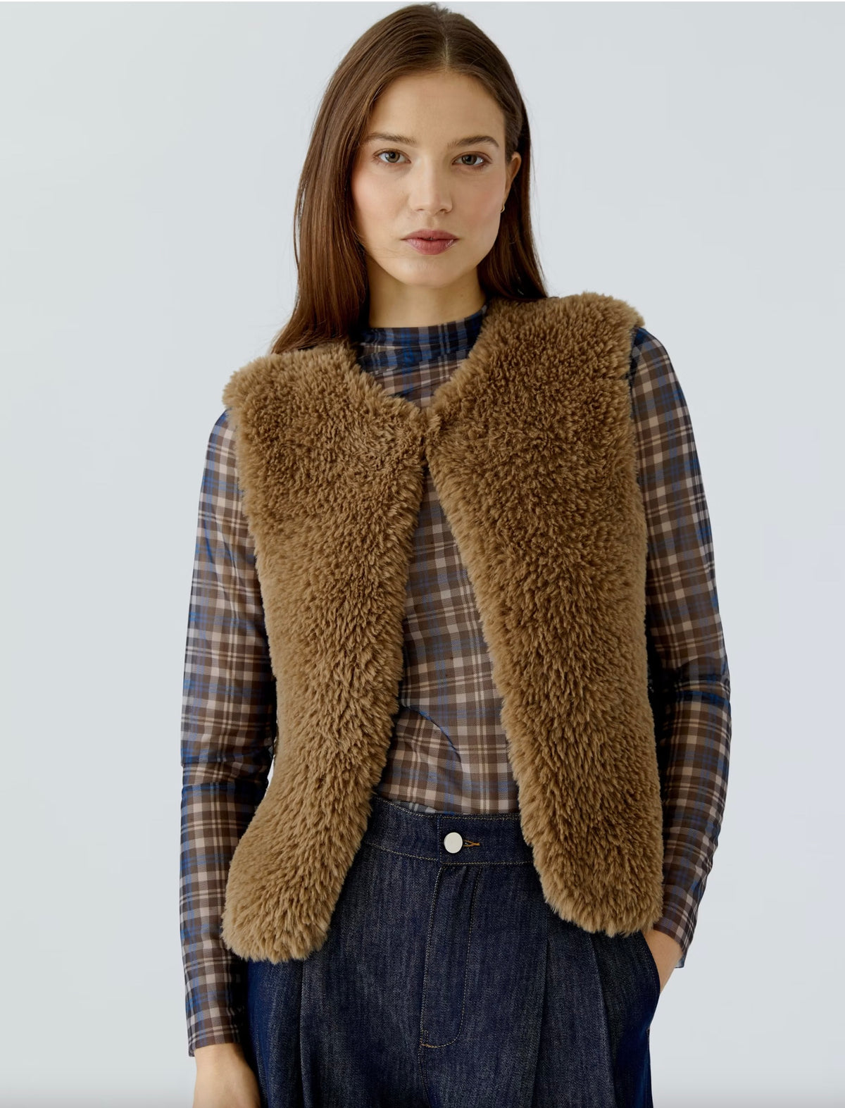 Oui - Knitted Waistcoat