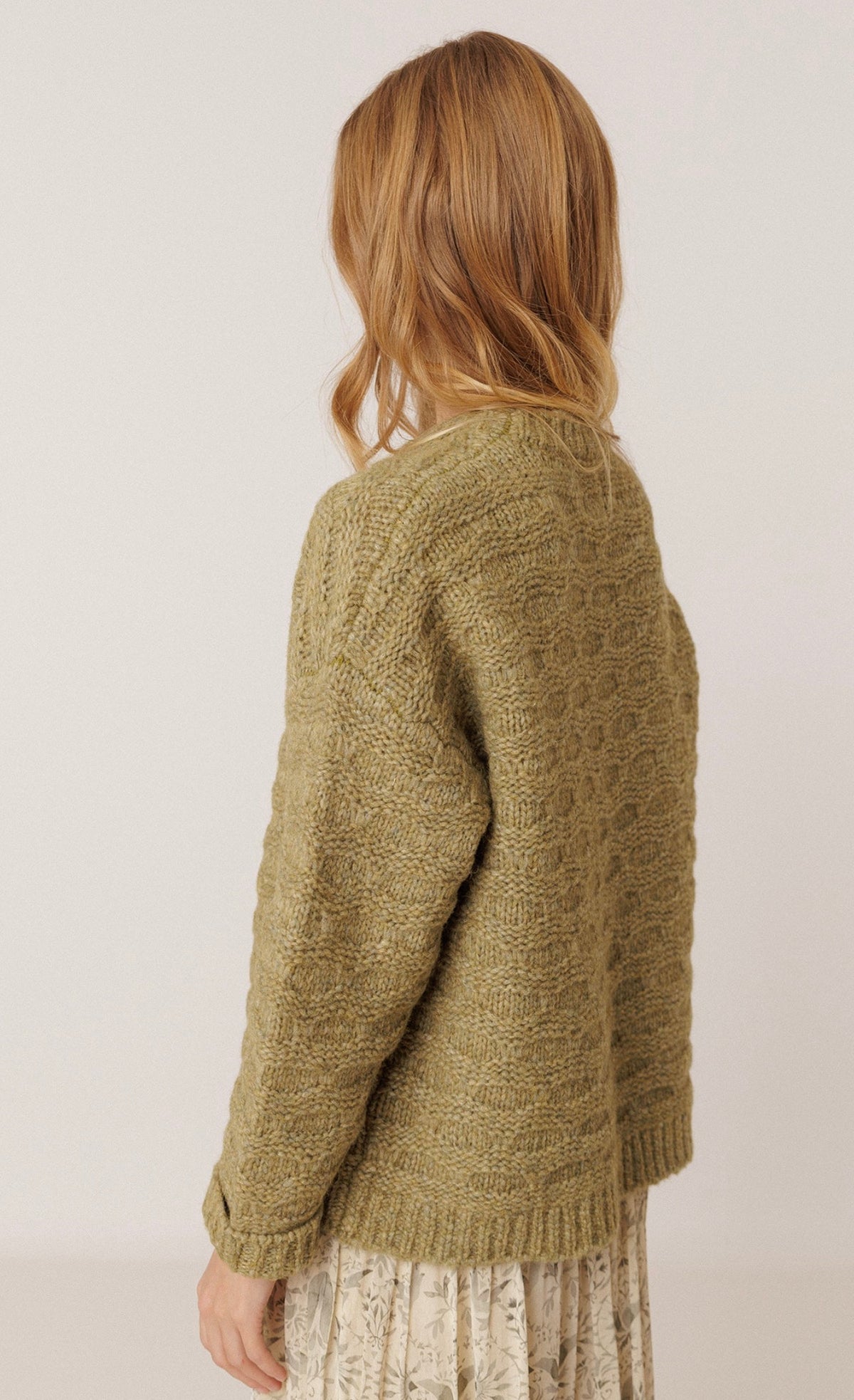Indi & Cold - Decorative Knit Sweater