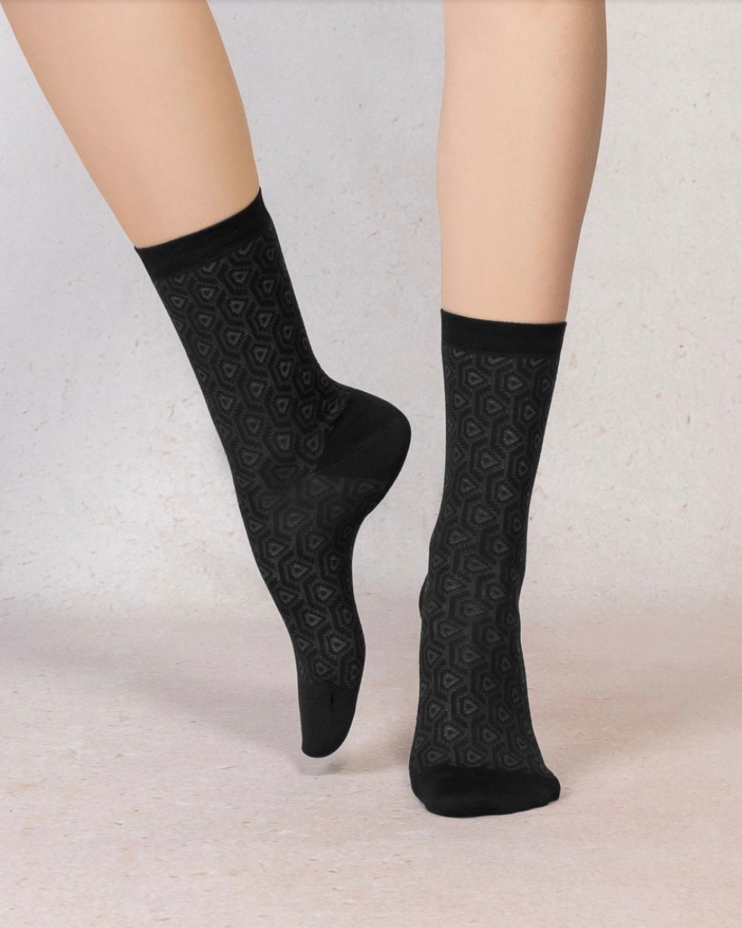 Bleuforet - Silks Socks Scales Black