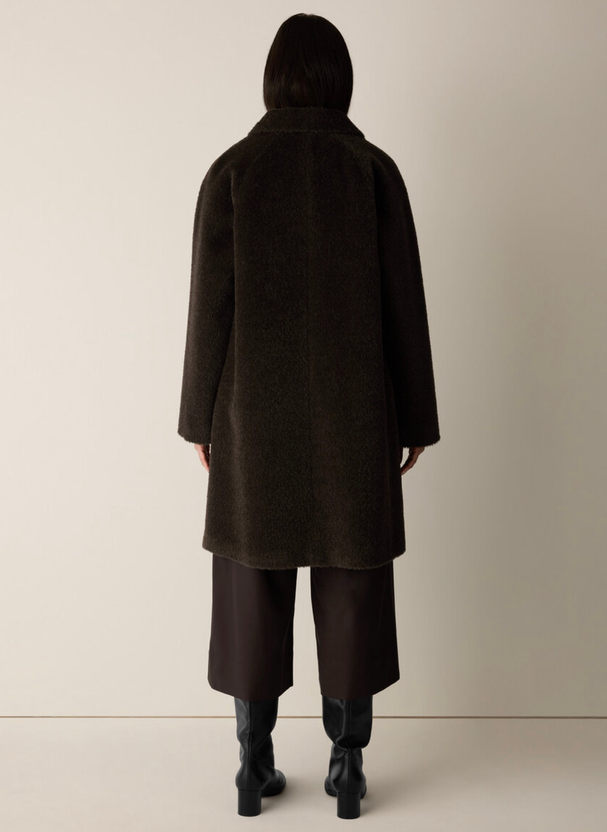 Eileen Fisher - Fine Wool Alpaca Classic Collar Coat