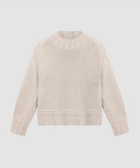 Repeat Cashmere - Chunky Cashmere Stand-Collar Sweater