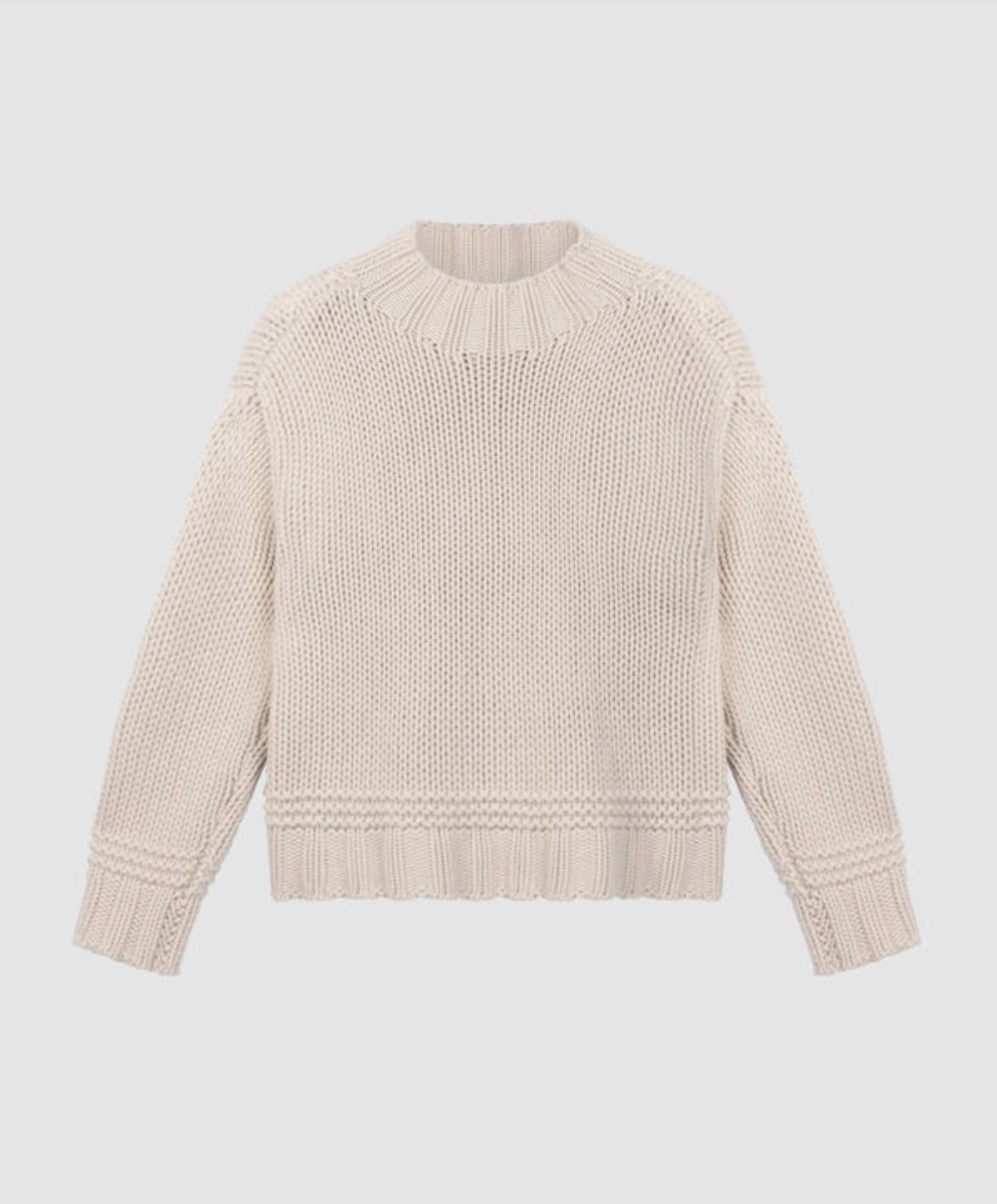 Repeat Cashmere - Chunky Cashmere Stand-Collar Sweater