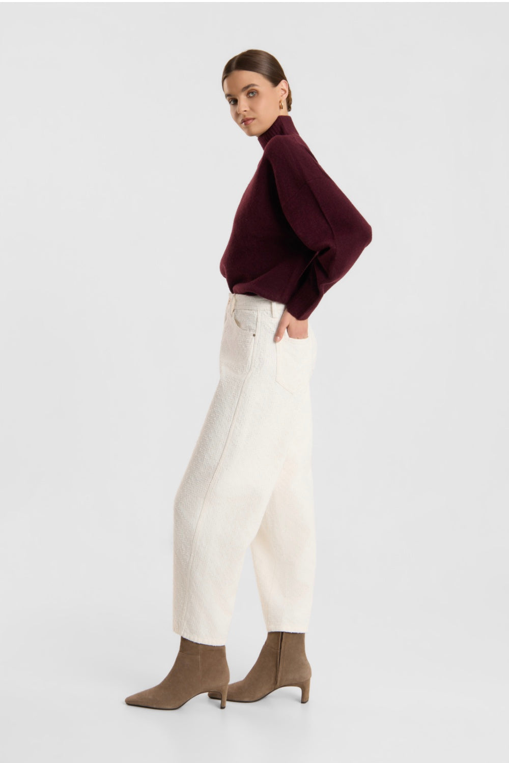 Raffaello Rossi - Hanni 7/8 Textured Jean