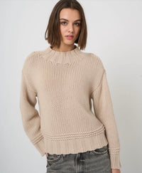 Repeat Cashmere - Chunky Cashmere Stand-Collar Sweater
