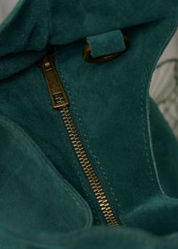 Humility - Green Suede Bag