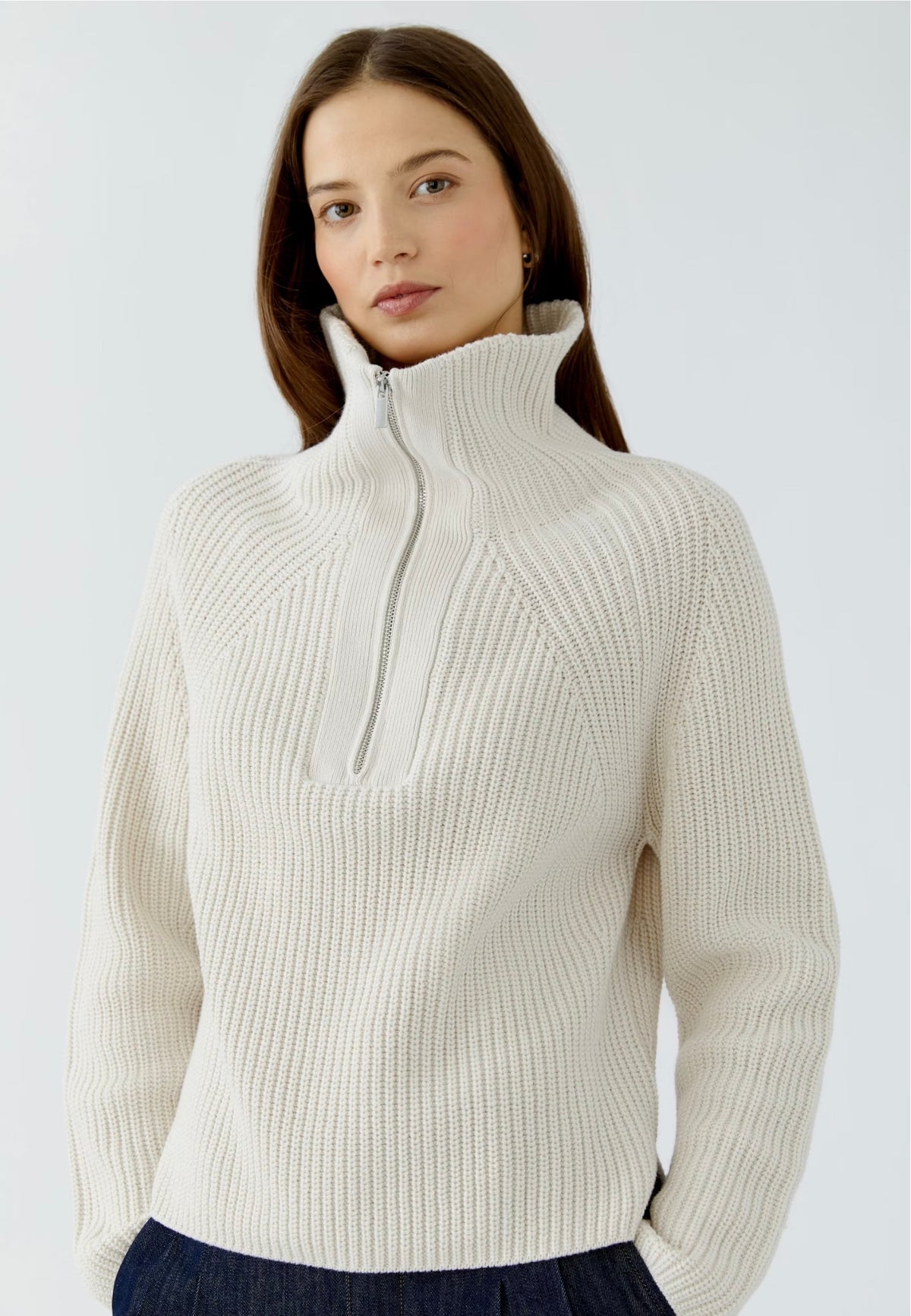 Oui - Half Zip Pullover
