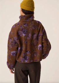 Des Petits Hauts - Isidore Violet Garden Knit Jacket